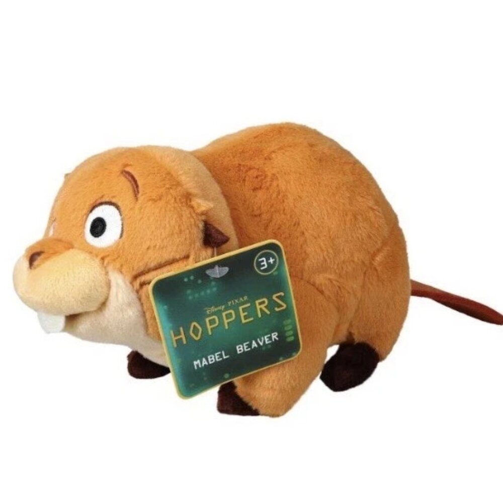 Disney's Pixar - Hoppers - Mabel Beaver 9" Plush  - NEW